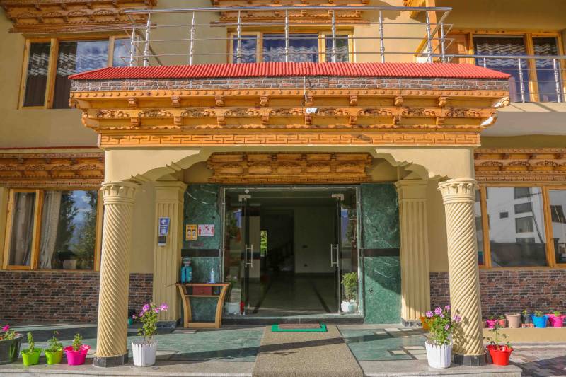 budget hotel in ladakh